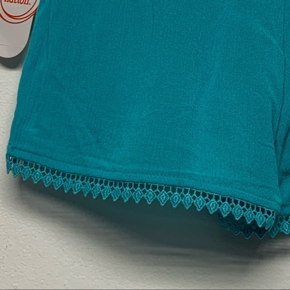 Wonder Nation | Girls Size S(6/6X) | Teal Shorts & Orange Tank Summer Outfit NWT - Picture 10 of 12